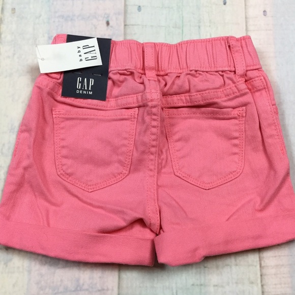 Gap Girls 12 18 Months Flamingo Shorts Outfit - Picture 6 of 8